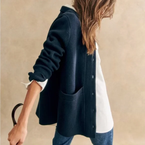 Sezane | Sweaters | Iso Will Knit Jacket S | Poshmark